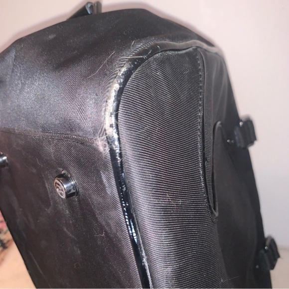 Lululemon Athletica Black Duffel Bag Minimalist Design - Picture 7 of 10
